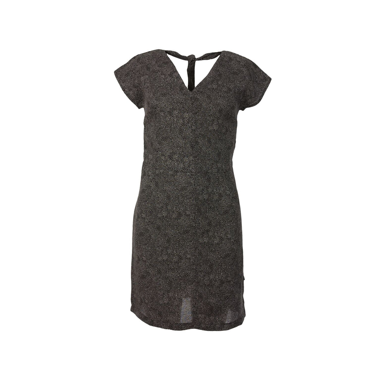 SALE -50%: Damenkleid mit kleinen Tupfen aus Tencel Crepe