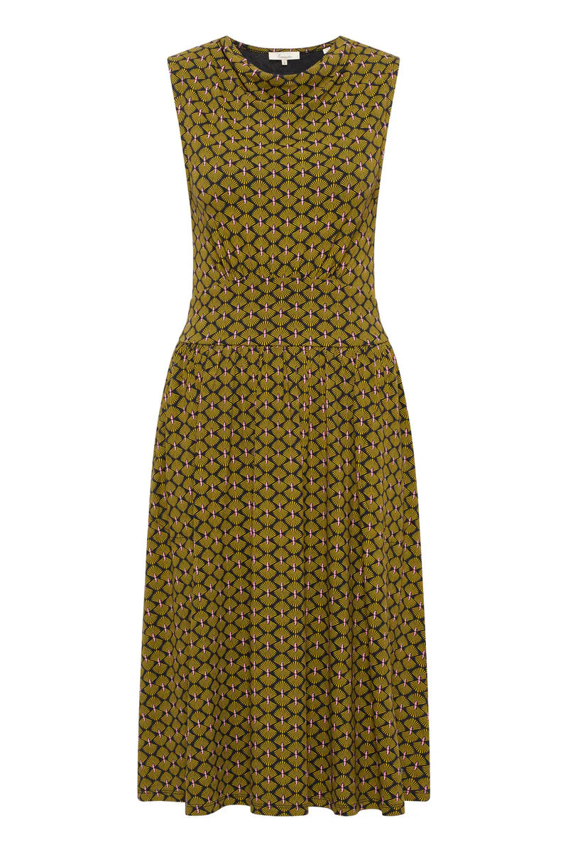 Sommerkleid black fan von Tranquillo