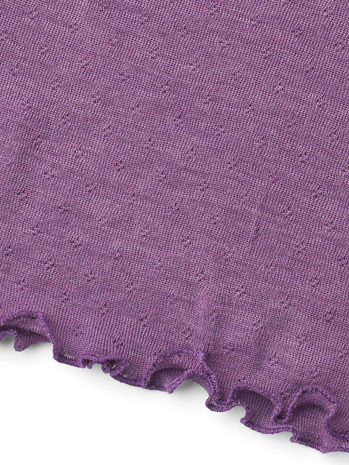 Dreieckstuch mit Löchli-Muster in Tulip Melange