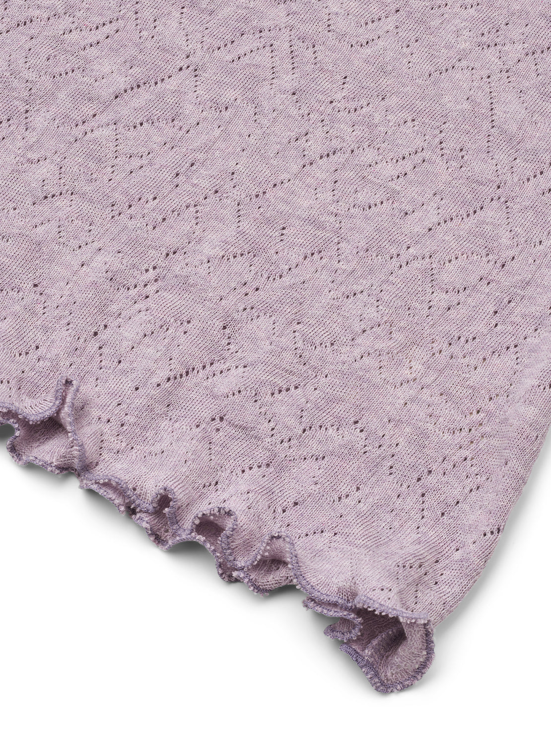 T-shirt Jacquard in rose mélange von Jalfe