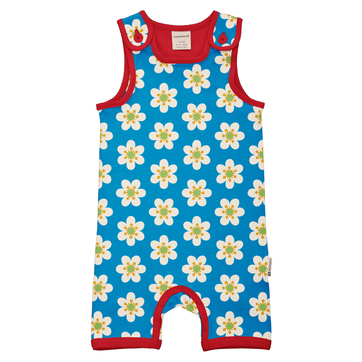 Sommer-Playsuit mit Anemone von Maxomorra