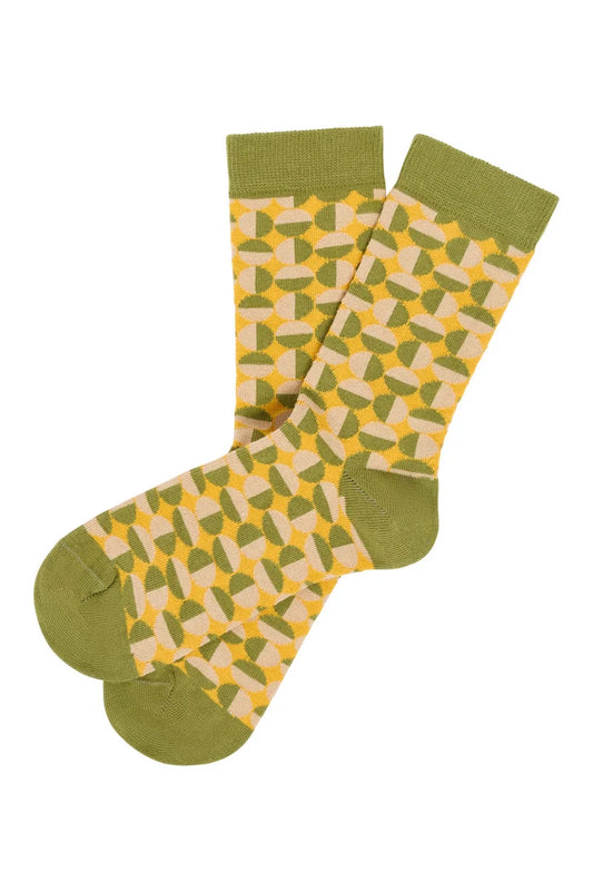 Socken Green Discos von Tranquillo