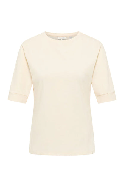 T-shirt in crèmeweiss von Tranquillo