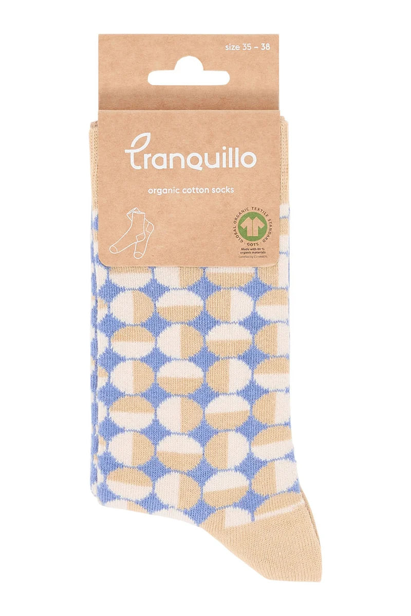 Socken Blue Discos von Tranquillo