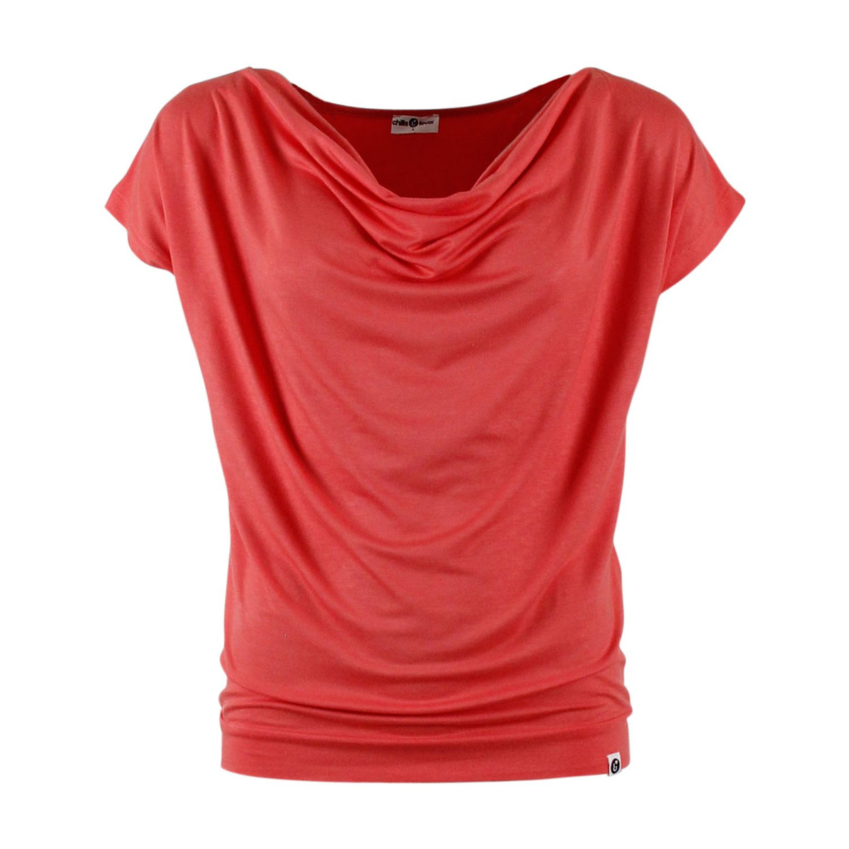 T-shirt mit Wasserfallkragen von Chills&Fever